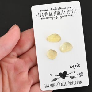 Rose Cut Lemon Quartz Cabochons – Lyric