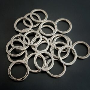 Sterling Silver 14G Soldered Jump Rings