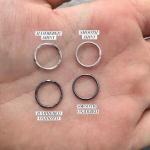 Sterling Silver 14G Soldered Jump Rings